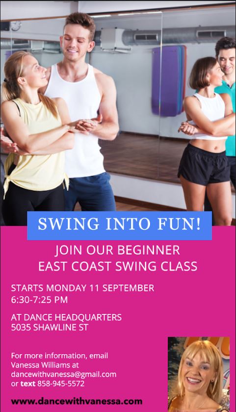 Beginner East Coast Swing w/Vanessa Williams